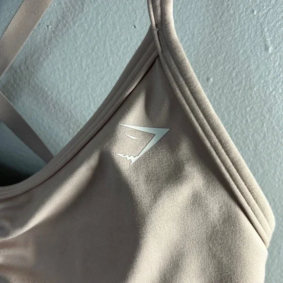 Gymshark Ruched Training Sports Bra Bundle Purple Pink 2 Pack Adjustable Straps - Picture 7 of 7